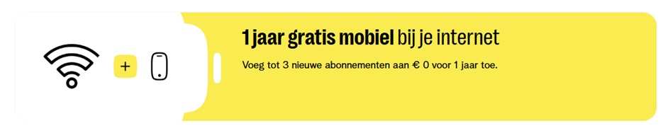 1 Jaar Gratis Mobiel